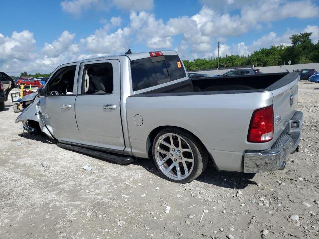 1C6RR6LT6FS635167 - 2015 RAM 1500 SLT SILVER photo 2