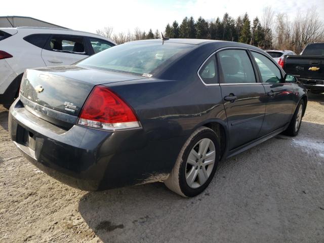 2G1WA5EK1B1147894 - 2011 CHEVROLET IMPALA LS GRAY photo 3