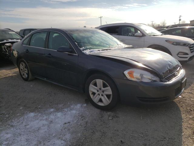 2G1WA5EK1B1147894 - 2011 CHEVROLET IMPALA LS GRAY photo 4