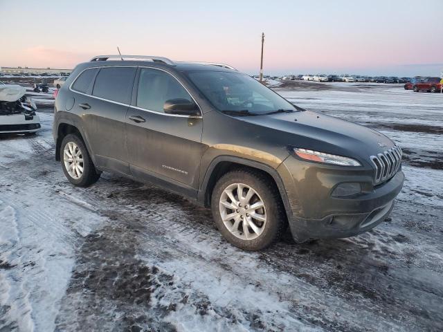 1C4PJMDSXFW729126 - 2015 JEEP CHEROKEE LIMITED GRAY photo 4