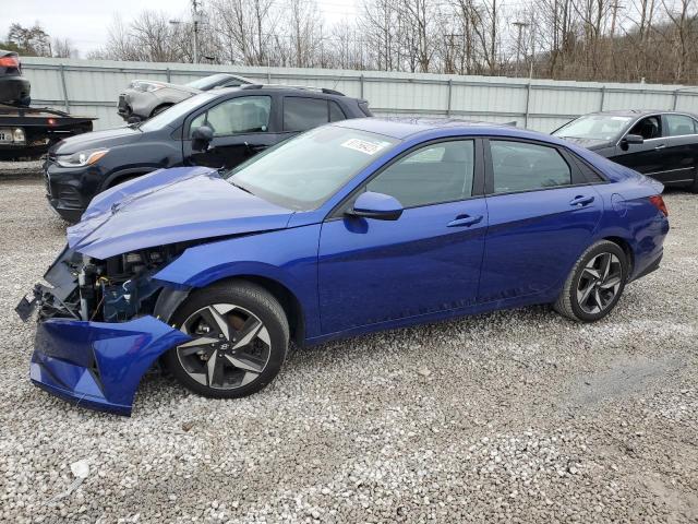 KMHLS4AG3PU501408 - 2023 HYUNDAI ELANTRA SEL BLUE photo 1