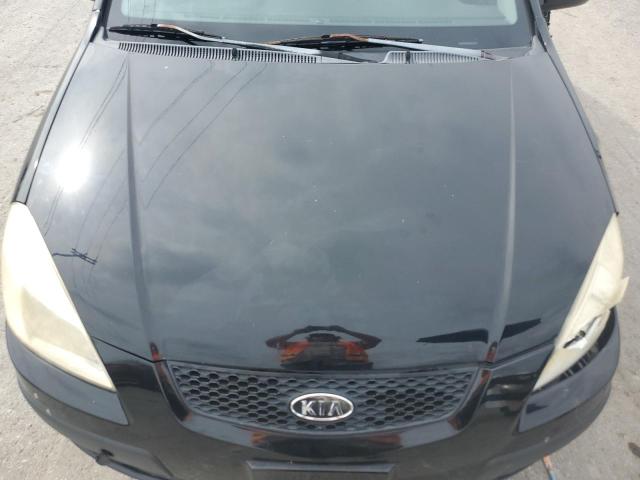 KNADE223296574855 - 2009 KIA RIO BASE BLACK photo 11