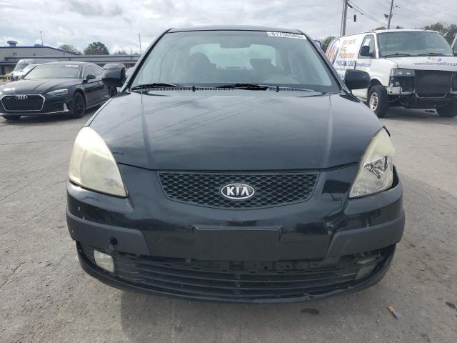 KNADE223296574855 - 2009 KIA RIO BASE BLACK photo 5