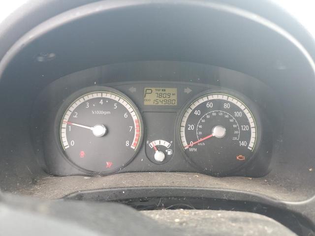 KNADE223296574855 - 2009 KIA RIO BASE BLACK photo 9