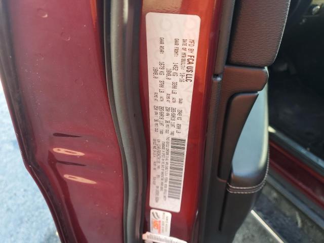 1C4RJFBG3HC701191 - 2017 JEEP GRAND CHEROKEE LIMITED Qırmızı foto 13