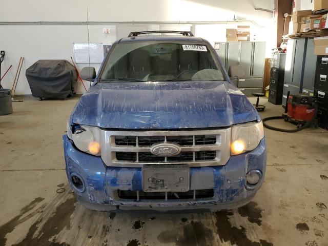 1FMCU0D75BKA70783 - 2011 FORD ESCAPE XLT BLUE photo 5