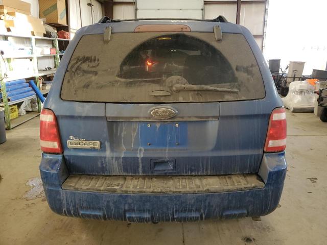 1FMCU0D75BKA70783 - 2011 FORD ESCAPE XLT BLUE photo 6