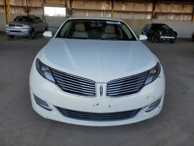3LN6L2LU1DR806183 - 2013 LINCOLN MKZ HYBRID თეთრი ფოტო 5