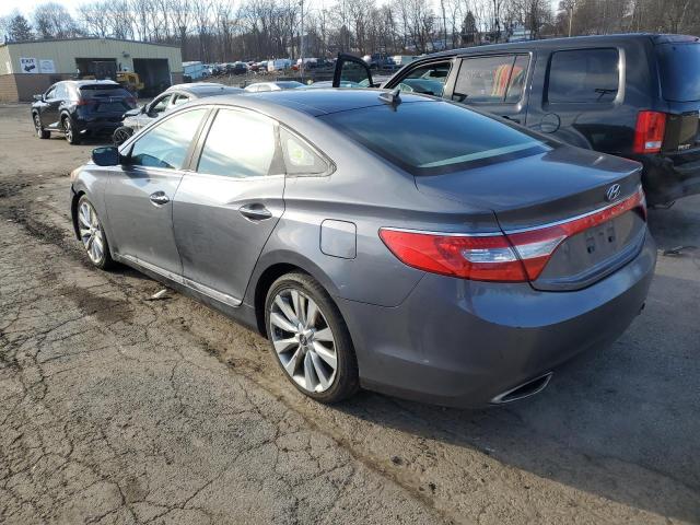 KMHFH4JG3CA162074 - 2012 HYUNDAI AZERA GLS GRAY photo 2