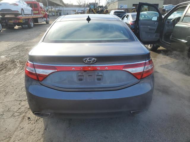 KMHFH4JG3CA162074 - 2012 HYUNDAI AZERA GLS GRAY photo 6