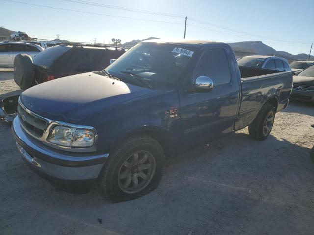 1FTZF1761WNC26677 - 1998 FORD F150 BLUE photo 1