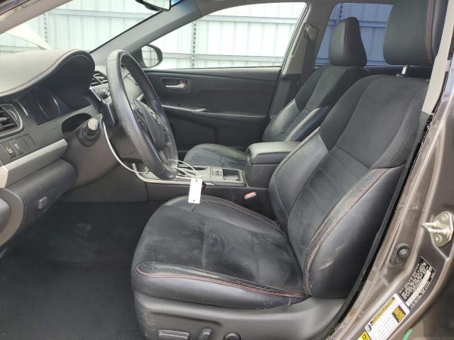 4T1BK1FK6HU582588 - 2017 TOYOTA CAMRY XSE GRAY photo 7