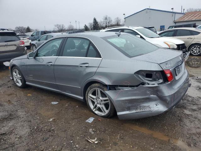 WDDHF8JB8DA691851 - 2013 MERCEDES-BENZ E 350 4MATIC GRAY photo 2