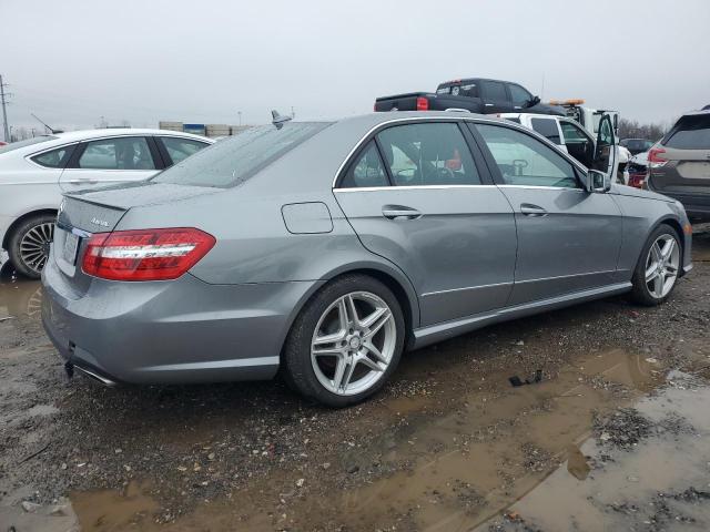 WDDHF8JB8DA691851 - 2013 MERCEDES-BENZ E 350 4MATIC GRAY photo 3