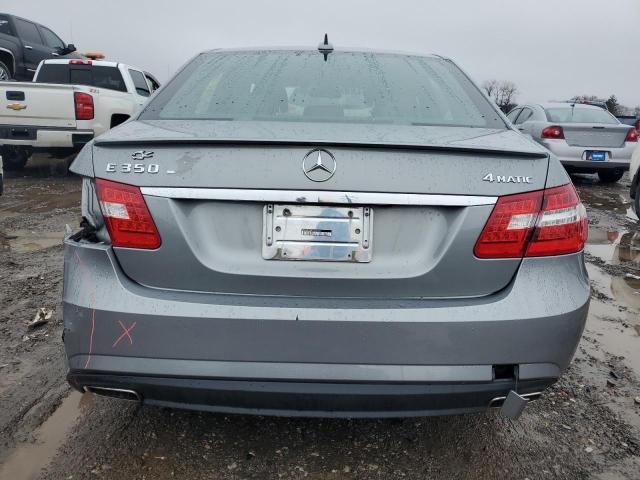 WDDHF8JB8DA691851 - 2013 MERCEDES-BENZ E 350 4MATIC GRAY photo 6