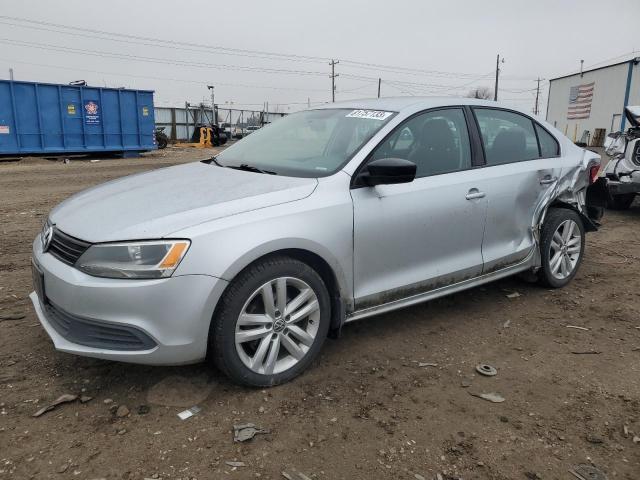 3VW2K7AJ7BM104002 - 2011 VOLKSWAGEN JETTA BASE SILVER photo 1