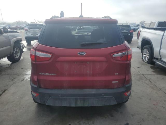 MAJ3P1TE0JC205040 - 2018 FORD ECOSPORT SE RED photo 6