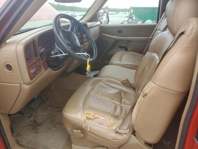 2GCEC19T2Y1288717 - 2000 CHEVROLET SILVERADO C1500 RED photo 7