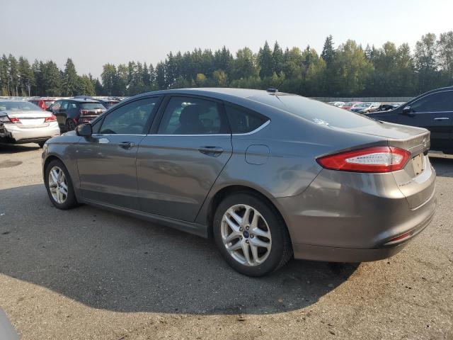 3FA6P0H79ER358105 - 2014 FORD FUSION SE GRAY photo 2