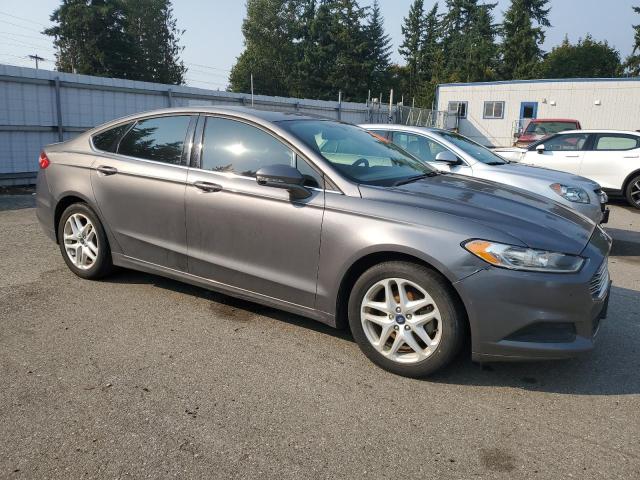 3FA6P0H79ER358105 - 2014 FORD FUSION SE GRAY photo 4