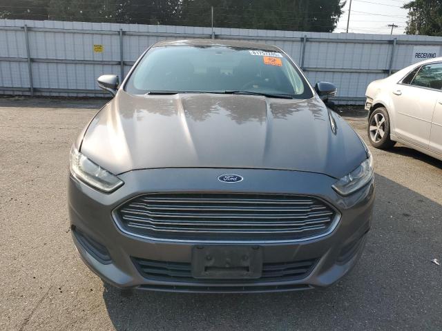 3FA6P0H79ER358105 - 2014 FORD FUSION SE GRAY photo 5
