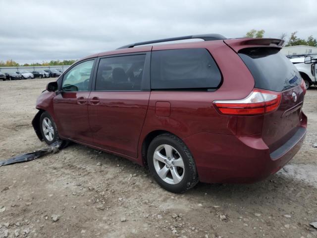 5TDKK3DC9FS585109 - 2015 TOYOTA SIENNA LE 栗色 照片 2