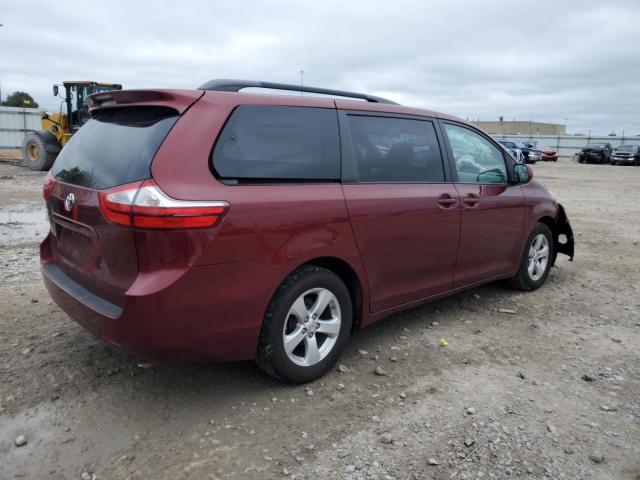 5TDKK3DC9FS585109 - 2015 TOYOTA SIENNA LE 栗色 照片 3