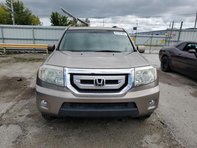 5FNYF48489B016722 - 2009 HONDA PILOT EX თაფლისფერი ფოტო 5