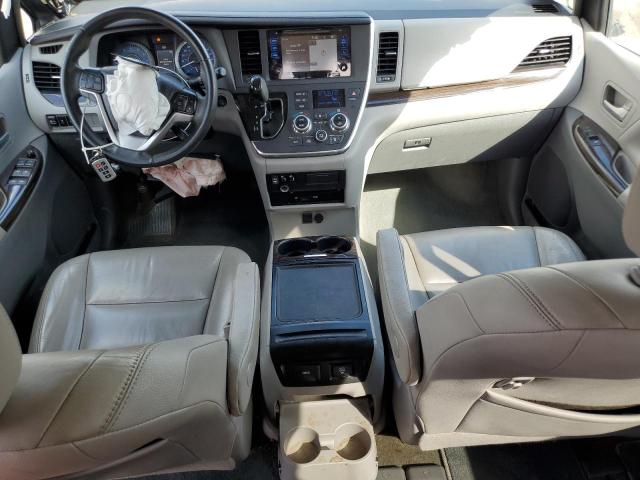 5TDYK3DC2FS675826 - 2015 TOYOTA SIENNA XLE BLUE photo 8