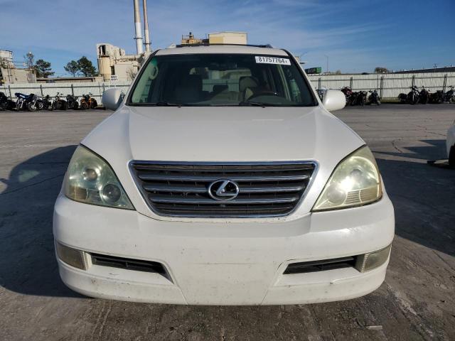 JTJBT20X680166220 - 2008 LEXUS GX 470 WHITE photo 5