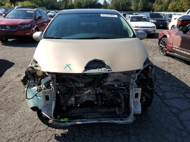 JTDKN3DU4B1386508 - 2011 TOYOTA PRIUS GOLD photo 5