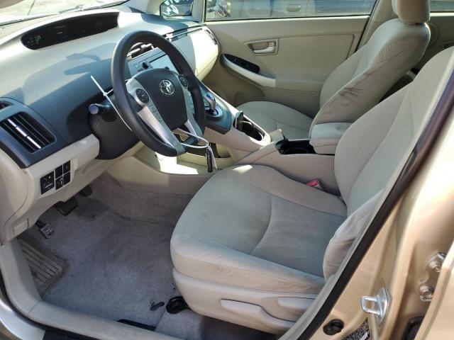 JTDKN3DU4B1386508 - 2011 TOYOTA PRIUS GOLD photo 7