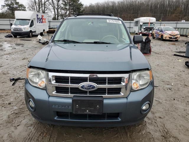 1FMCU0D71CKB49840 - 2012 FORD ESCAPE XLT BLUE photo 5