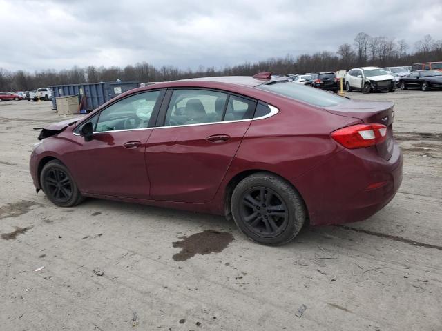 1G1BE5SMXG7292595 - 2016 CHEVROLET CRUZE LT MAROON photo 2