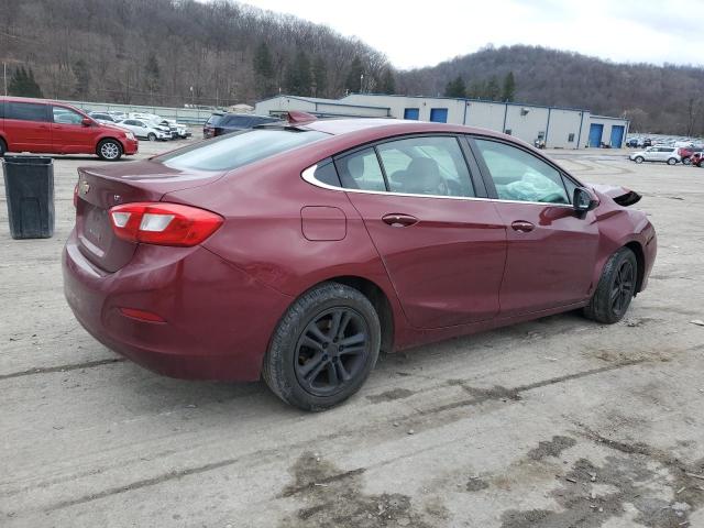 1G1BE5SMXG7292595 - 2016 CHEVROLET CRUZE LT MAROON photo 3