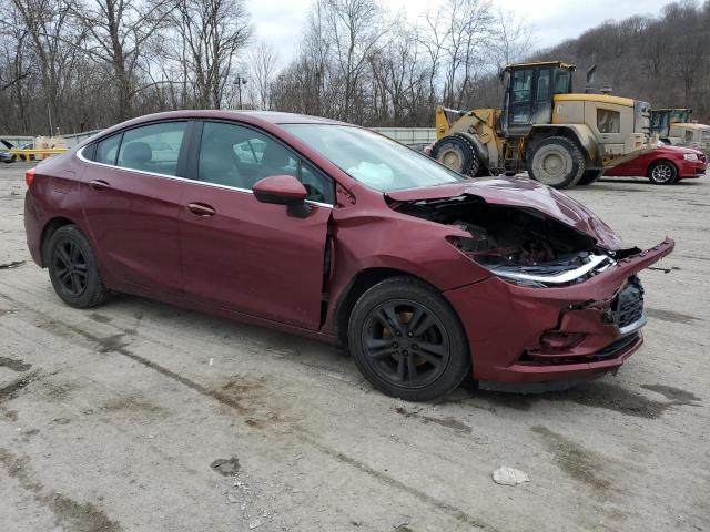 1G1BE5SMXG7292595 - 2016 CHEVROLET CRUZE LT MAROON photo 4