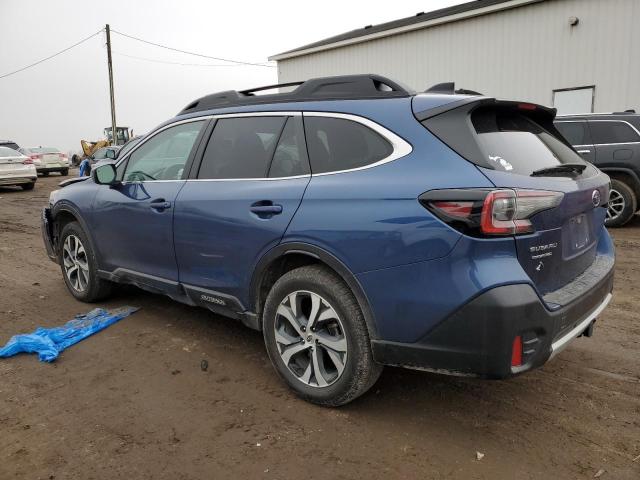 4S4BTANC9N3166401 - 2022 SUBARU OUTBACK LIMITED BLUE photo 2