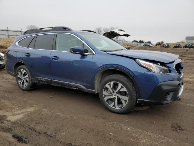 4S4BTANC9N3166401 - 2022 SUBARU OUTBACK LIMITED BLUE photo 4