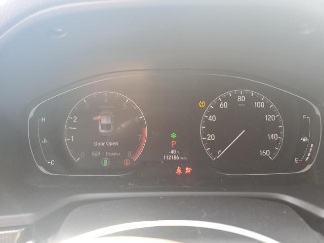 1HGCV1F38JA056335 - 2018 HONDA ACCORD SPORT WHITE photo 9