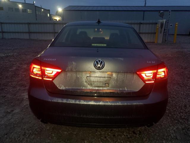 1VWBM7A38DC024899 - 2013 VOLKSWAGEN PASSAT SE GRAY photo 6