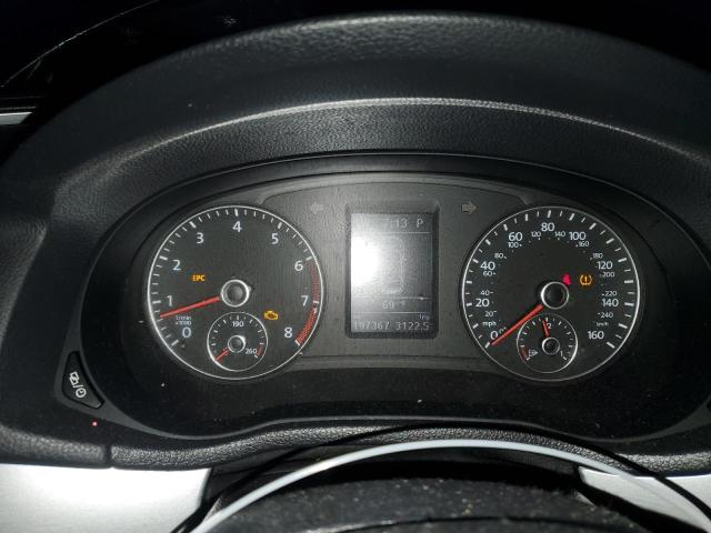 1VWBM7A38DC024899 - 2013 VOLKSWAGEN PASSAT SE GRAY photo 9