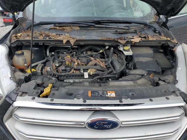 1FMCU9GD4KUB99043 - 2019 FORD ESCAPE SE შავი ფოტო 12