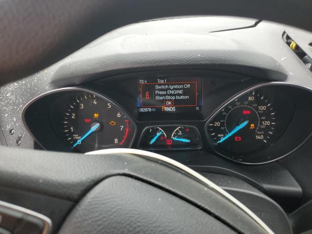 1FMCU9GD4KUB99043 - 2019 FORD ESCAPE SE შავი ფოტო 9