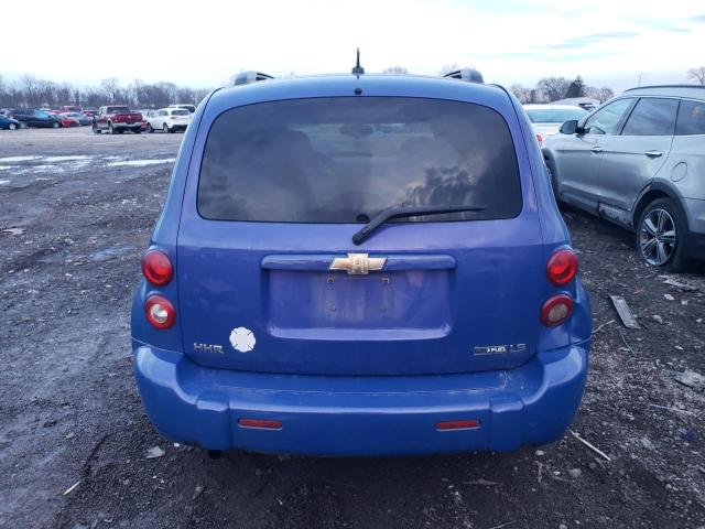 3GNCA13B69S590845 - 2009 CHEVROLET HHR LS BLUE photo 6