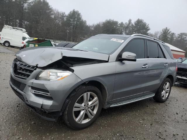 4JGDA5HB2FA484933 - 2015 MERCEDES-BENZ ML 350 4MATIC GRAY photo 1