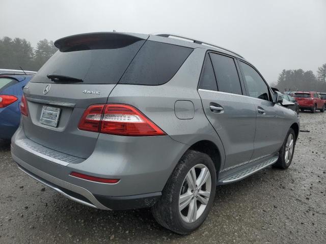 4JGDA5HB2FA484933 - 2015 MERCEDES-BENZ ML 350 4MATIC GRAY photo 3