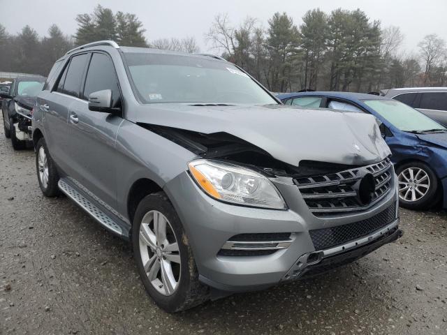 4JGDA5HB2FA484933 - 2015 MERCEDES-BENZ ML 350 4MATIC GRAY photo 4