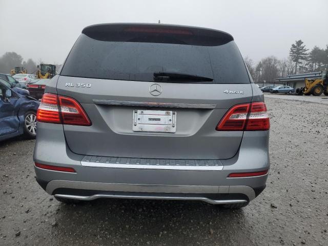 4JGDA5HB2FA484933 - 2015 MERCEDES-BENZ ML 350 4MATIC GRAY photo 6