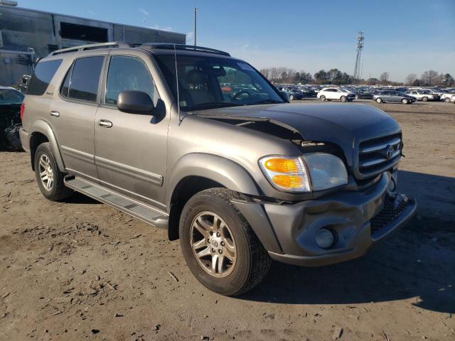 5TDBT48A74S229203 - 2004 TOYOTA SEQUOIA LIMITED GRAY photo 4