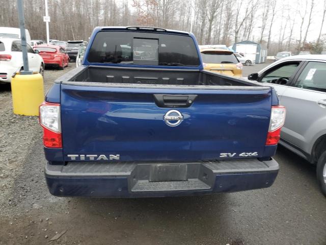 1N6AA1ECXMN529827 - 2021 NISSAN TITAN S BLUE photo 6